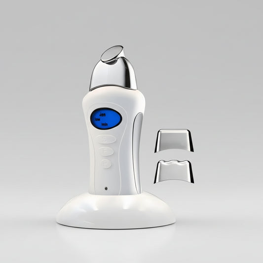 Rechargeable Facial Massager with Magnetic Heads