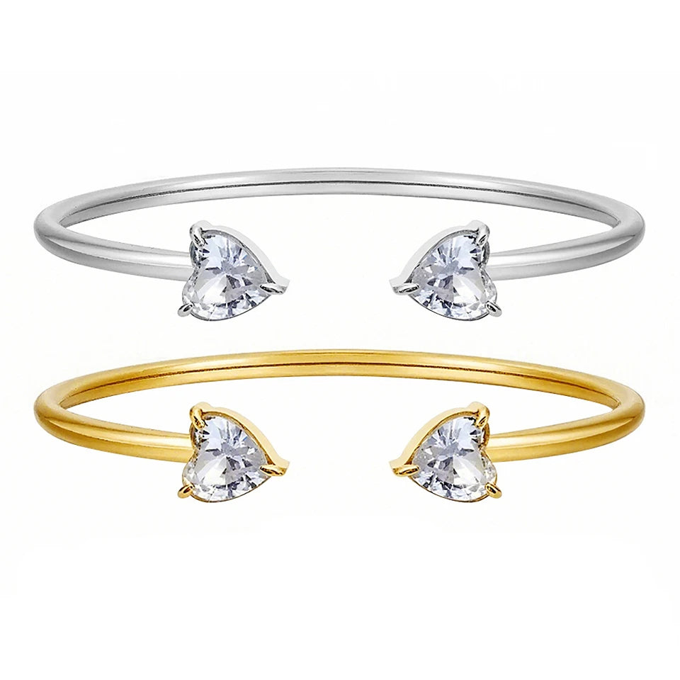Women’s Heart Zircon Bracelet Jewelry