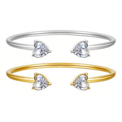 Women’s Heart Zircon Bracelet Jewelry