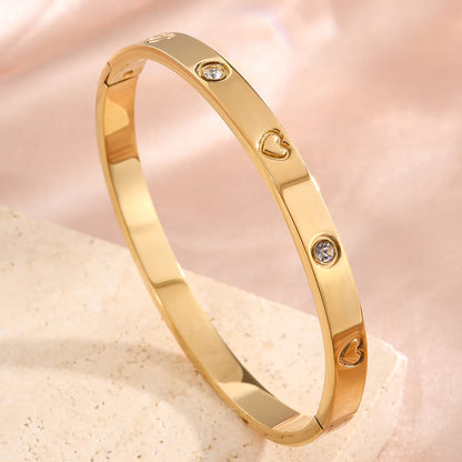 Women’s Heart Zircon Bracelet Jewelry