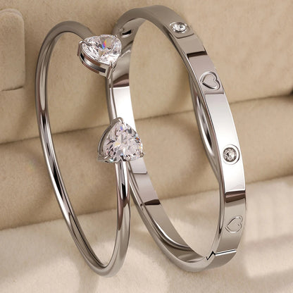 Women’s Heart Zircon Bracelet Jewelry