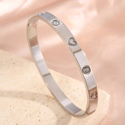 Women’s Heart Zircon Bracelet Jewelry