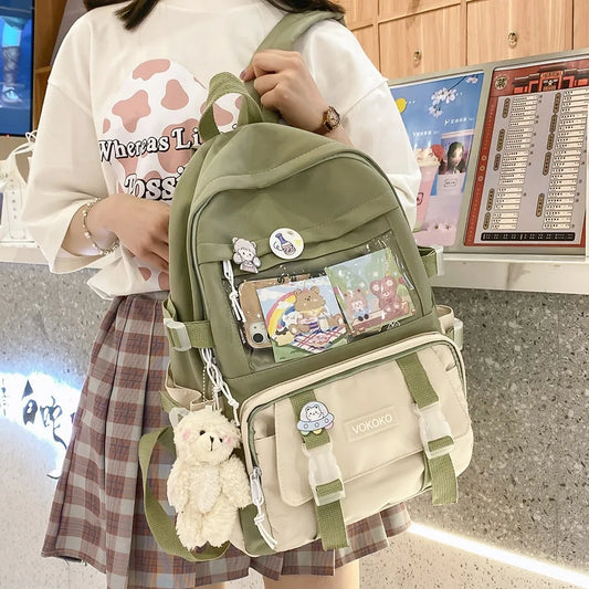 Cute Girls Everyday Backpack Waterproof